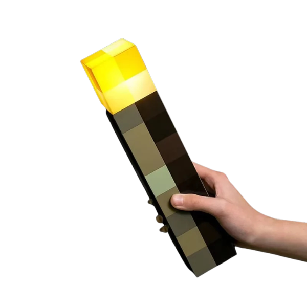 Minecraft LED torch light gaming wall lamp with remote